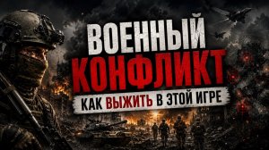 ВОЕННЫЙ КОНФЛИКТ. КАК ВЫЖИТЬ В ЭТОЙ ИГРЕ