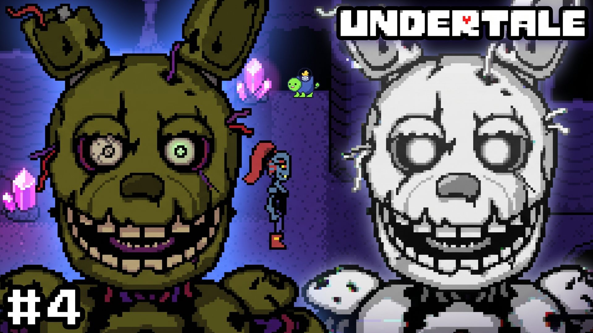 БЕСКОНЕЧНАЯ БИТВА С САМИМ СОБОЙ в Undertale #4 смотреть онлайн
