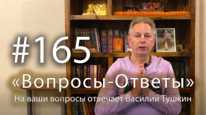 «Вопросы-Ответы», Выпуск #165 - Василий Тушкин отвечает на ваши вопросы