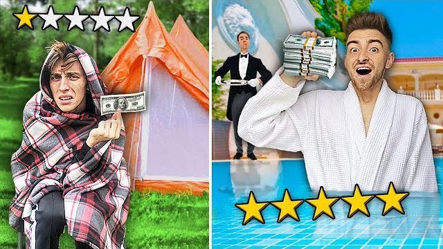 Выходные на 100$ VS. Выходные на 5000$ ЧЕЛЛЕНДЖ ! смотреть онлайн