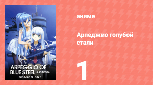 Арпеджио голубой стали 1 серия «Те, у кого есть морские пути» (аниме-сериал, 2013)
