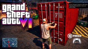 GTA 6: Слив геймплея (официально)