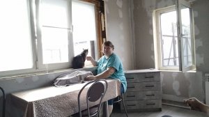 ПРОСТАЯ ЖИЗНЬ 45// ВЛОГ ПРОСТОЙ СЕМЬИ// УБРАЛИ КУХНЮ ВСЕ ГОТОВО ДЛЯ ОБШИВКИ