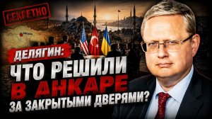Делягин что решили в Анкаре за закрытыми дверями