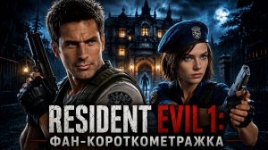 Resident Evil 1 — короткометражный фильм с живыми актёрами | Концепт, созданный ИИ