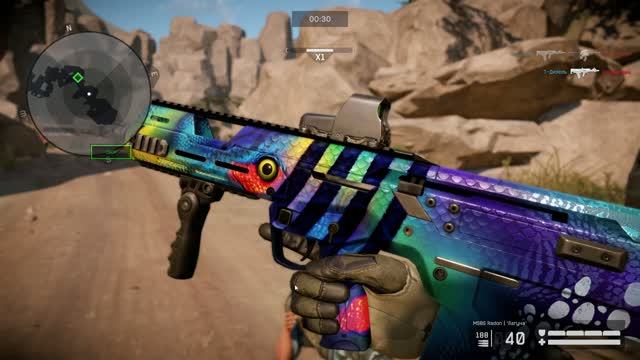 Обновлённый MSBS Radon в Warface смотреть онлайн
