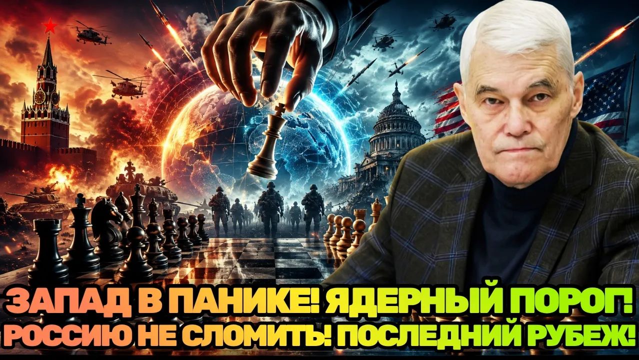 Константин Сивков Россия наносит скрытый удар! Запад может рухнуть раньше, чем закончится конфликт смотреть онлайн