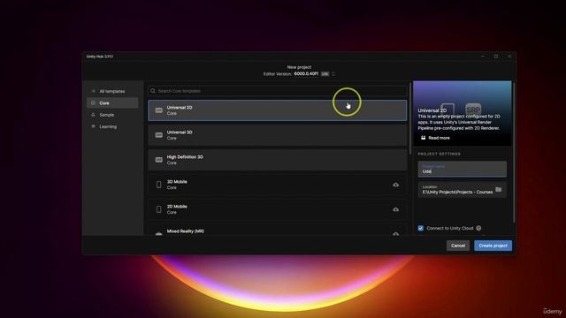 25 создание Проекта Получение Ассетов Create Project & Get Assets смотреть онлайн