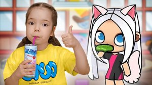Настя играет в игру Avatar World | Настя и Мия приключения подружек