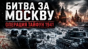 Битва за Москву Катастрофа которую Гитлер не Ожидал!