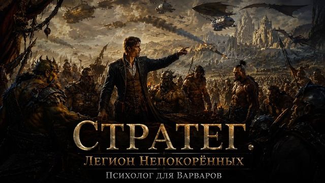 Аудиокнига полностью. Попаданцы. «Стратег. Легион Непокорённых» Книга 1 из 2