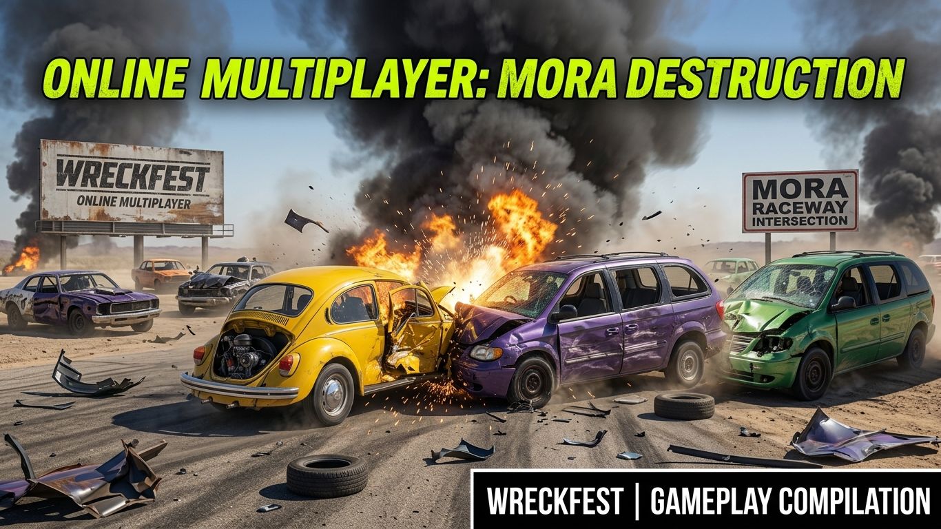 💥 18 МИНУТ ПОЛНОГО БЕЗУМИЯ В WRECKFEST 2! смотреть онлайн