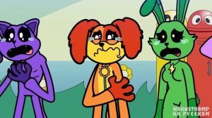 Фрагменты Мультика! КИКИН_ЧИКЕН_-_ПЕРНАТЫЙ_ПОДВИГ___Poppy_Playtime_ Анимации на Русском 97