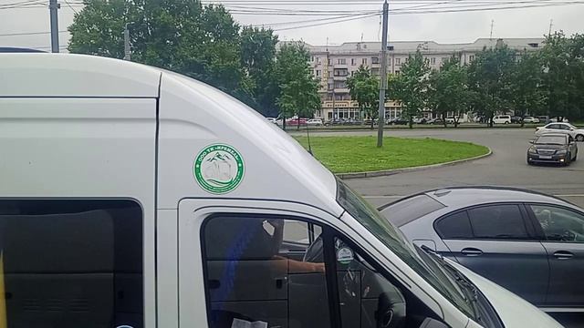 Челябинск вид из окна автобуса (13 июля 2026) смотреть онлайн
