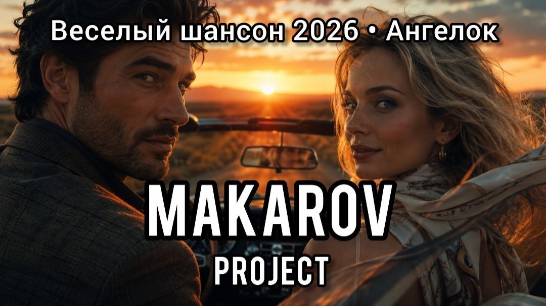 Веселый шансон Шансон для хорошего настроения/ Мак Аров - Ангелок /Премьера песни / MAKAROV PROJECT
