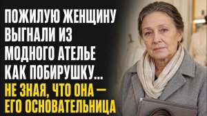 Истории из жизни/Пожилую женщину выгнали из ателье/Аудиорассказы жизненные