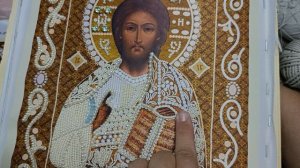 САЖЕНИЕ ПО БЕЛИ. КАК ПРИШИТЬ БЕЛЬ. УРОК 1 .ВЫШИВАЕМ ИКОНУ .