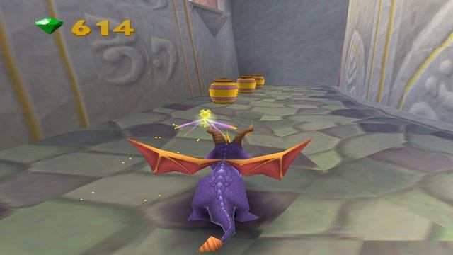 Spyro 2: Gateway to Glimmer 100% Part 1 PS1 (French version) смотреть онлайн