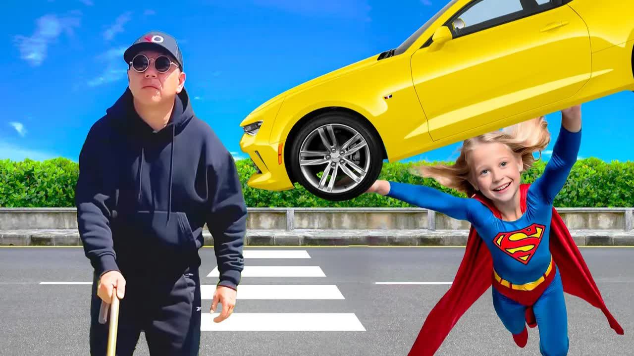 Nastya pretends to be a superhero in entertaining episodes for kids смотреть онлайн