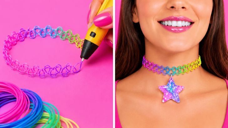 3D-ручка против клеевого пистолета! 💎 Битва самодельных украшений смотреть онлайн