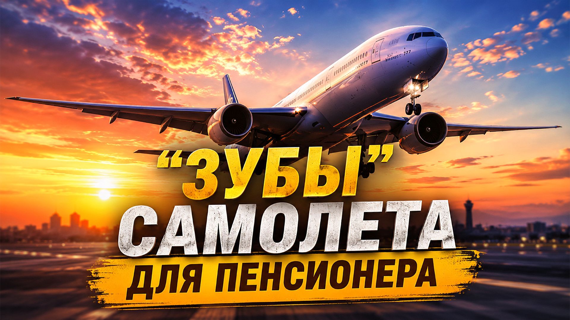 Боинг-777: Зубы самолета для пенсионера | #авиация