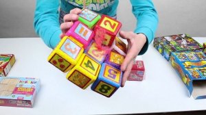 Развивающие и обучающие детские кубики