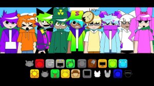 Incredibox - Sprunki Pyramixed Новый Крутой Человек (Мод)
