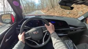 Тест-драйв от 1 лица Кадиллак Эскалейд Cadillac Escalade V  POV Test Drive #HD