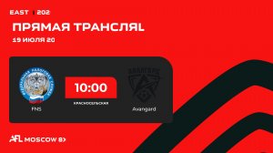 AFL26. East 3. Day 5. FNS - Avangard