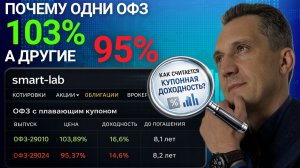 Почему одна ОФЗ стоит 95%, а другая 103%? Ошибка, которую допускают многие