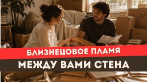 Близнецовое пламя. Между вами энергетическая стена
