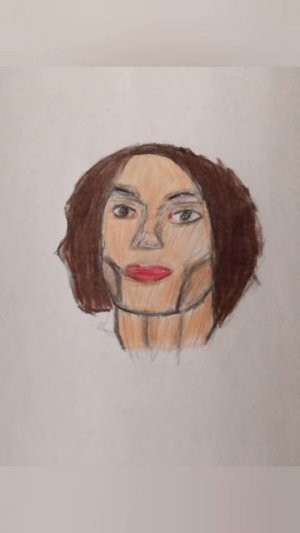 Рисунок Майкла Джексона