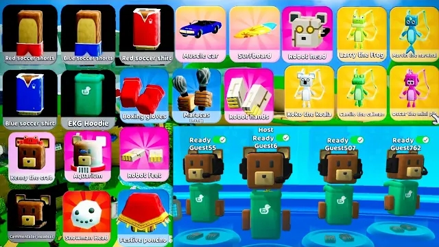 ВСЕ НОВЫЕ И НОВЫЕ СНЯТЫЕ НАРЯДЫ Super Bear Adventure/Приключения Супер Медведя смотреть онлайн