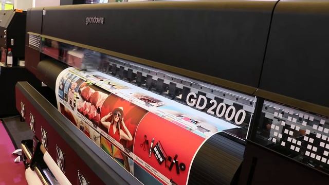 Эко-сольвентный принтер GRANDO GD2000 1,8 м с головками L1440 — вариант 2