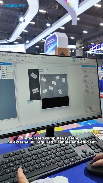 Audley UV6042 — планшетный принтер с визуальным позиционированием, 2 головки Epson i1600
