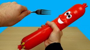 Новая интерактивная игрушка!!! Шальная сосиска или Silly Sausage! Alex Boyko