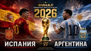 Испания Аргентина. Финал 2026. Чемпионат мира по футболу