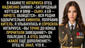Истории из жизни/Дом и машину- сыну, а ей ничего- заявили родители/Аудиорассказы жизненные