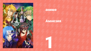 Амнезия 1 сезон 1 серия (аниме-сериал, 2013)