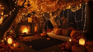 УЮТНЫЙ ОСЕННИЙ КАМИН 🍂