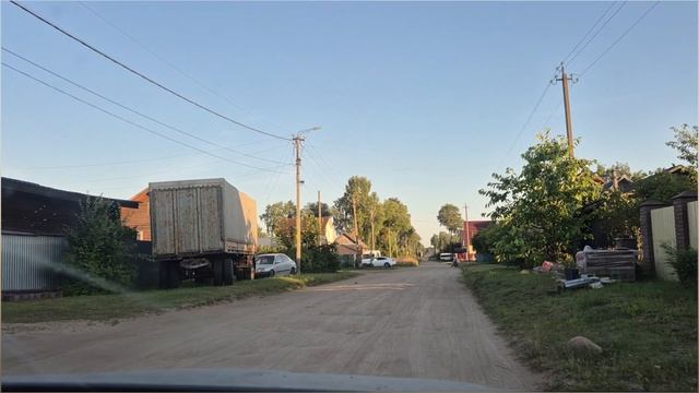 Пестово, такой вот городок. Проехали на машине по Пестову туда-сюда