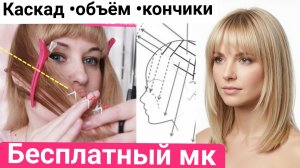 Как научиться  стричь  Кскадом секущиеся  волосы? Бесплатный мк парикмазерв