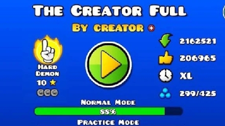 "The Creator" Full Version?, Geometry Dash Полная версия "The Creator"?, Geometry Dash смотреть онлайн