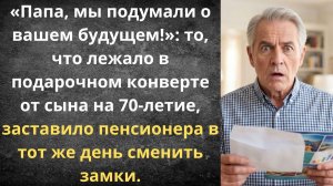 Роковой подарок для жадного сына | Истории из жизни