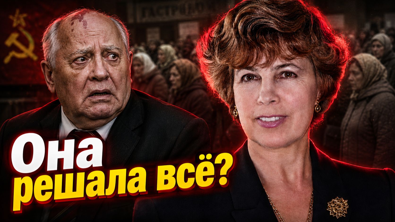 Серый кардинал развала: как любовь Раисы Горбачевой к деньгам и западу привели к краху СССР