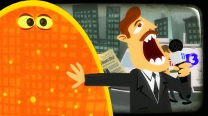 ЛИЗУН ГЛАЗАСТИК съел все вокруг игра Tales from Space: About a Blob на канале Мистер Игрушкин