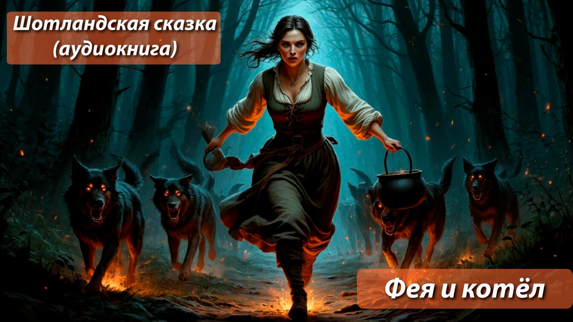 Фея и котёл - Шотландская сказка - Аудиокнига