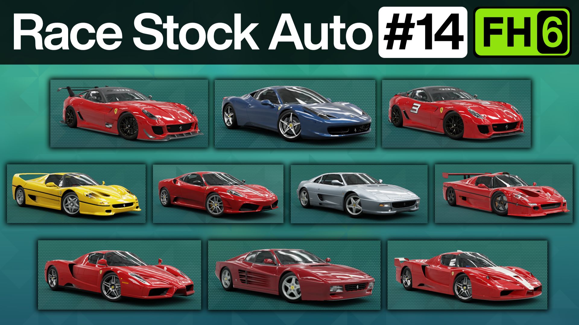 Forza Horizon 6 - Race Stock Auto #14 смотреть онлайн