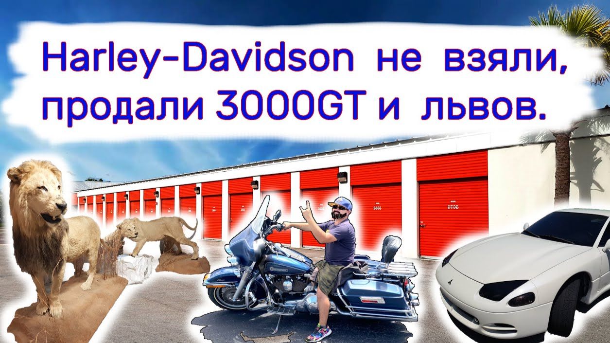 Harley-Davidson не взяли, продали 3000GT и львов. смотреть онлайн