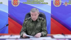 Начальник Генерального штаба ВС РФ проверил ход выполнения боевых задач ГрВ «Запад»